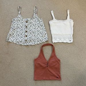 Hollister tank tops